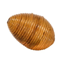 Rattle-egg made of rattan 6cm Terre