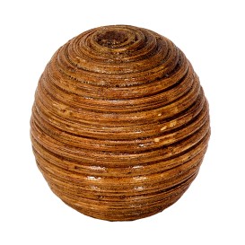 Rattle-ball made of rattan 5cm Terre