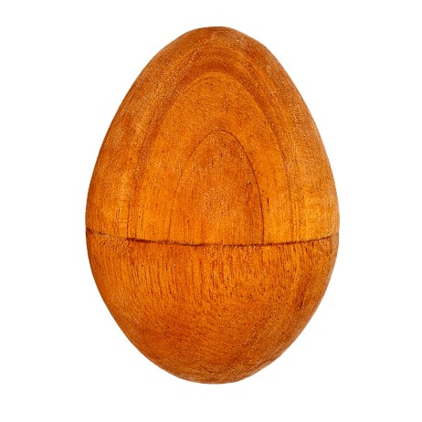 Rattle - wooden egg 10cm Terre