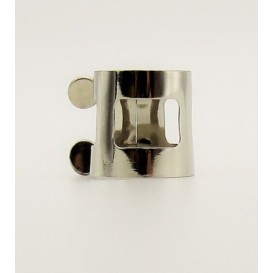 Ligature for baritone saxophone nickel-plated BSL3 AWM