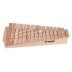 Xylophone 15 notes wooden natural 11220 with resonance box Goldon