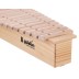 Xylophone 15 notes wooden natural 11220 with resonance box Goldon