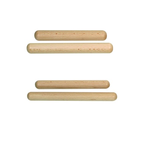 Wooden sticks-claves two tones 20x170/200mm 33040 Goldon