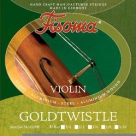 Violin strings 4/4 Goldtwistle Fisoma