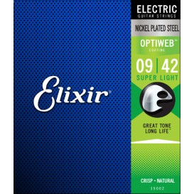 Strings for electric guitar Optiweb 09-42 Elixir
