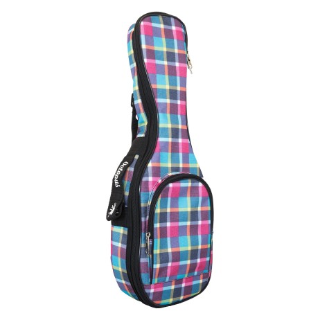 Case for ukulele soprano checkered Octopus