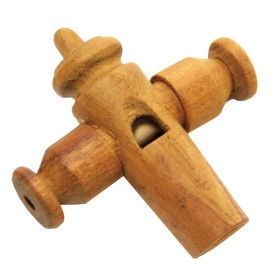 Wooden samba whistle Terre