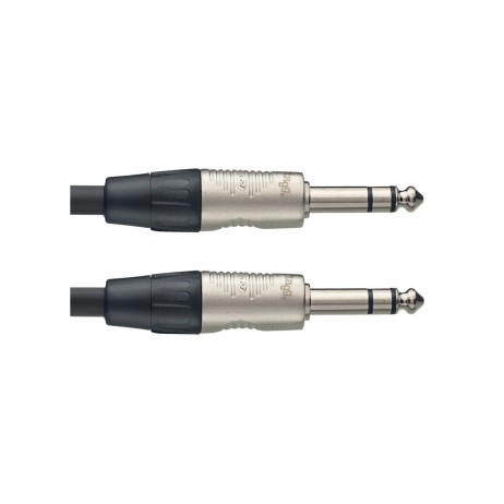 Cable Rean Jack 6.3-jack 6.3 stereo 3m Stagg