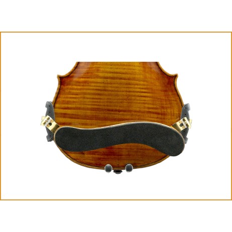 Violin shoulder rest 4/4 Diamond maple with black leg Viva la Musica