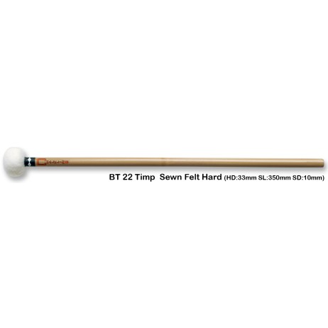 Timpani mallets bamboo BT22 hard Chalklin