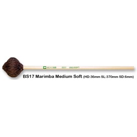 Marimba sticks birch BS17 medium soft Chalklin