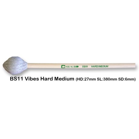 Vibraphone sticks birch BS11 medium hard Chalklin