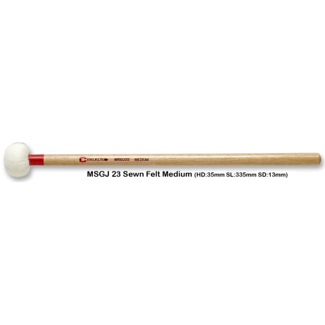 Sticks for timpani MSGJ 23 medium hardness Chalklin