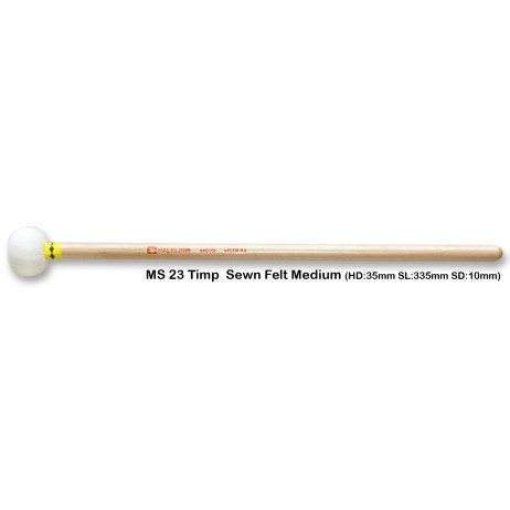 Timpani sticks 'Symphonic' MS23 medium hardness Chalklin