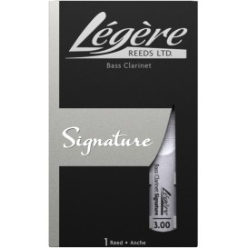 Reed for bass clarinet Signature 2.50 Legere