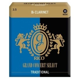 Liežuvėlis klarnetui Bb 4.5 Grand Concert Select traditional RICO D'addario