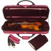 Violin case 4/4 cherry Tom&Will