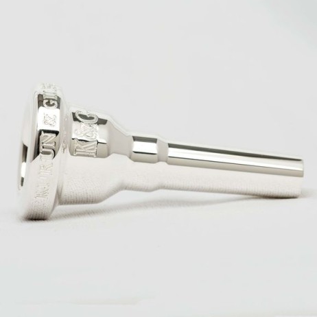 Mouthpiece for tenor trombone T5C silver wide K&G