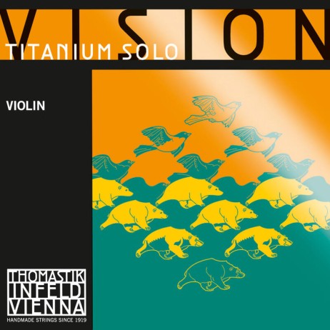 Violin string D Vision Titanium Solo Thomastik