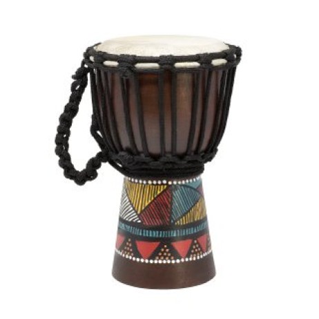 Džembė African Paint 25cm Terre