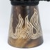 Djembe Carved-Flame 30cm Terre