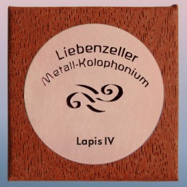 Rosin for double bass Lapis VI Liebenzeller Metall-Kolophonium