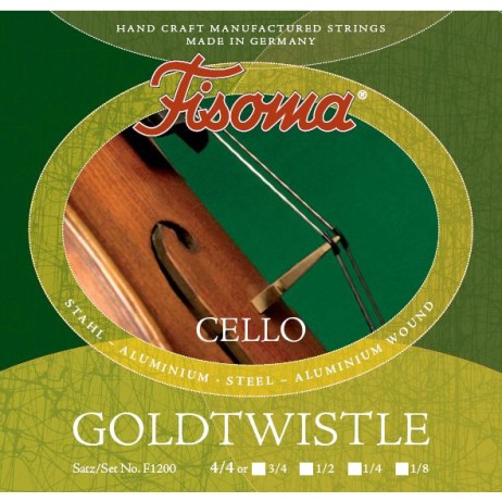 Cello Strings 3/4 Goldtwistle Fisoma