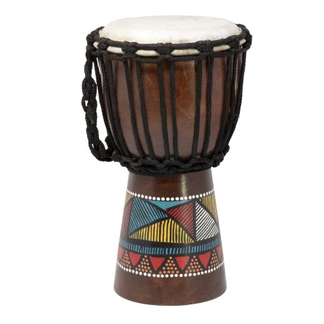 Djembe African Paint 30cm Terre