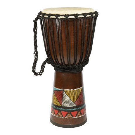 Djembe African Paint 60cm Terre