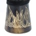 Djembe Carved-Flame 25cm Terre