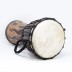 Djembe Carved-Flame 40cm Terre