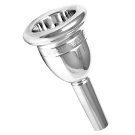 Mouthpiece for tuba PT-48 silver Perantucci