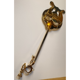 Lyre for french horn with mounting ring 13mm lacquered Samba