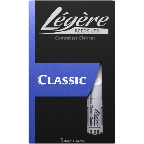 Reed for double bass clarinet Classic 2.50 Legere