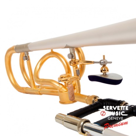 Hand holder for trombone, universal Servette Music