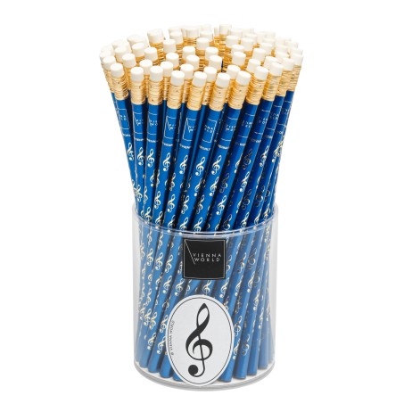 Pencil blue with G-clef gold Petz