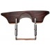 Violin chin rest 1/2 Flesch model mahogany Petz