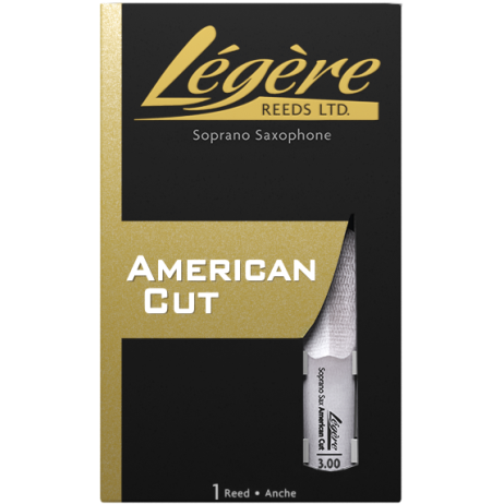 Reed for soprano saxophone American Cut 1.75 Legere