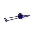 Plastic trombone blue pBone