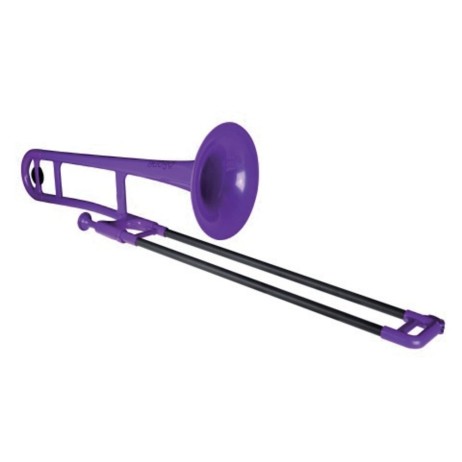 Plastic trombone purple pBone