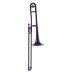 Plastic trombone purple pBone