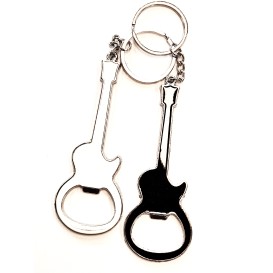 Key ring in the shape of a guitar Percussion Plus