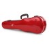 Violin case 4/4 plastic red Jakob Winter