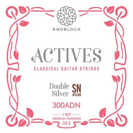 Strings for classical guitar Actives SN Nylon medium Knobloch