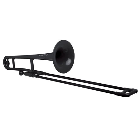 Plastic trombone black pBone