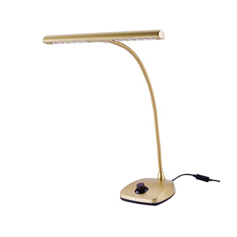 Lamp for lighting LED notes with a regulator, golden K&M