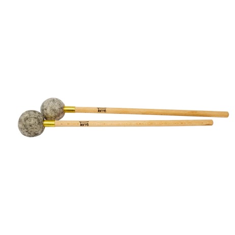 Felt sticks for gongs and singing bowls S Terre