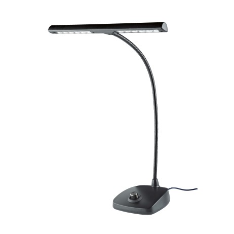 Lamp for lighting LED notes with a regulator, black K&M