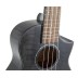 Concert ukulele Manoa with cut-out gray with case VGS