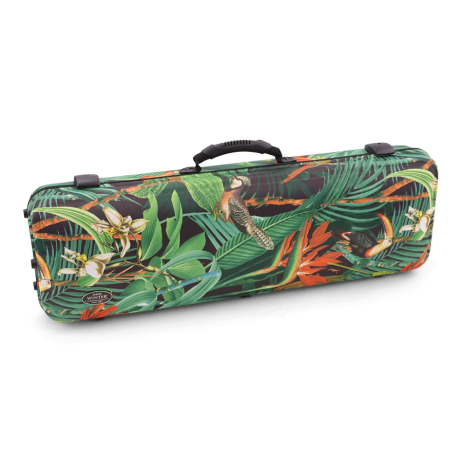 Violin case oblong 'Greenline' JUNGLE Jakob Winter